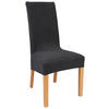 Stuhlhusse Stuhlhusse_Stretch_Wellen 40x45x65 - anthrazit (40,00/45,00/65,00cm) - Home Edition