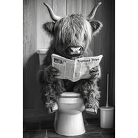 Keilrahmenbild Spruch B/H: ca. 90x60 cm Keilrahmenbild 60x90cm - (90,00/60,00cm)