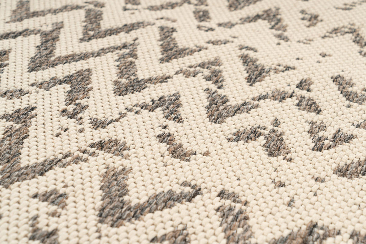 360Living Teppich Splash creme B/L: ca. 200x290 cm Splash - braun/creme (200,00/290,00cm) - 360Living