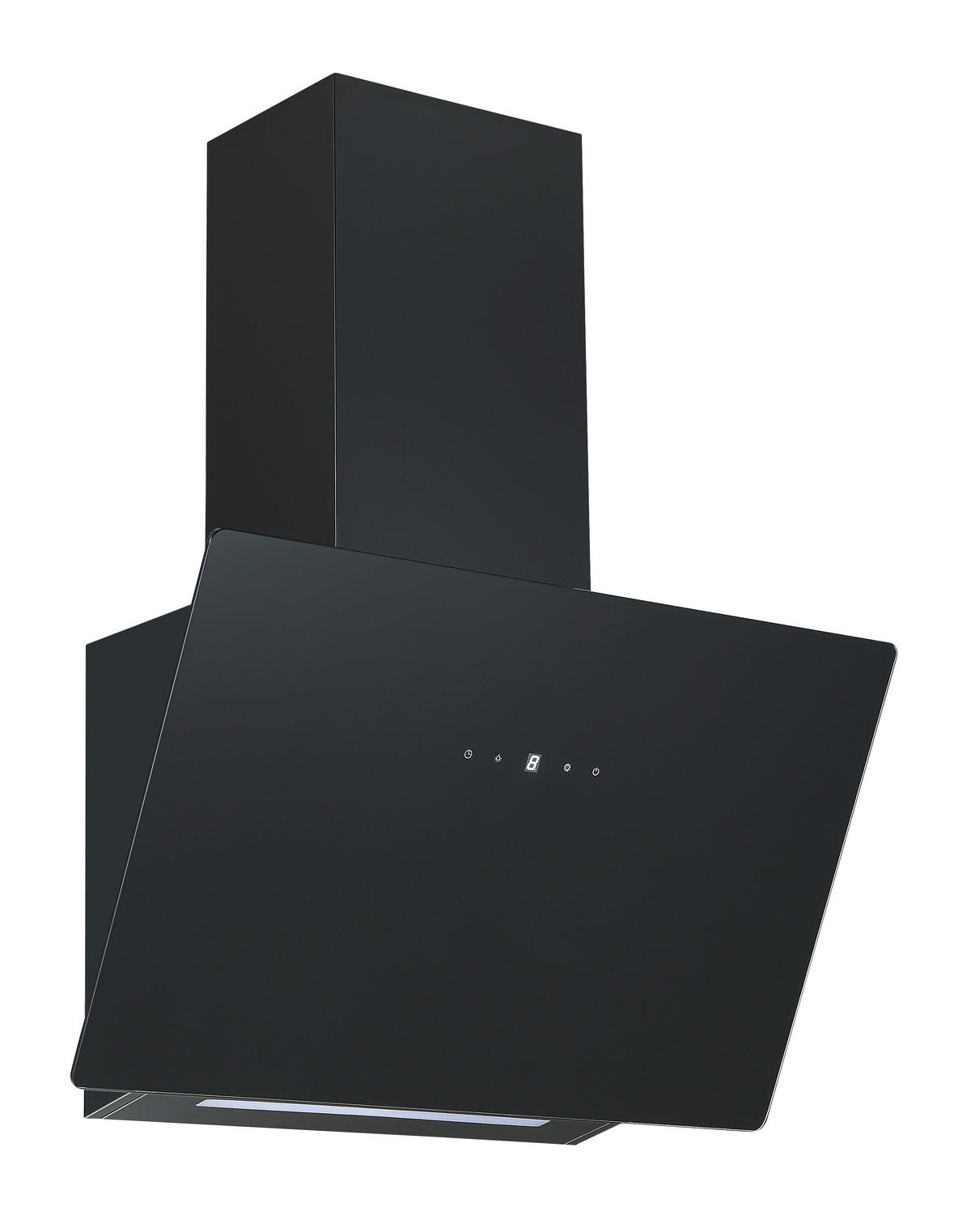 Mican Dunstabzugshaube KHA530TMFSA+ schwarz Metall B/H/T: ca. 60x53,6x29,6 cm KHA530TMFSA+ - schwarz (60,00/53,60/29,60cm) - Mican