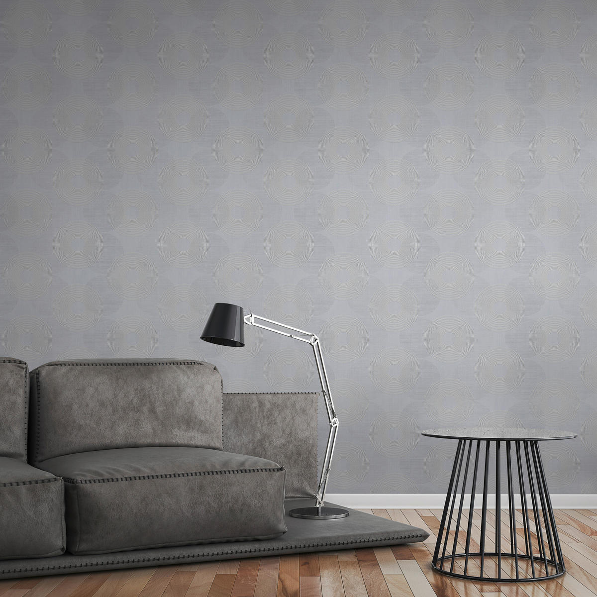 A.S.Creation Vliestapete Attractive Punkte grau B/L: ca. 53x1005 cm Attractive - grau (53,00/1005,00cm) - A.S.Creation