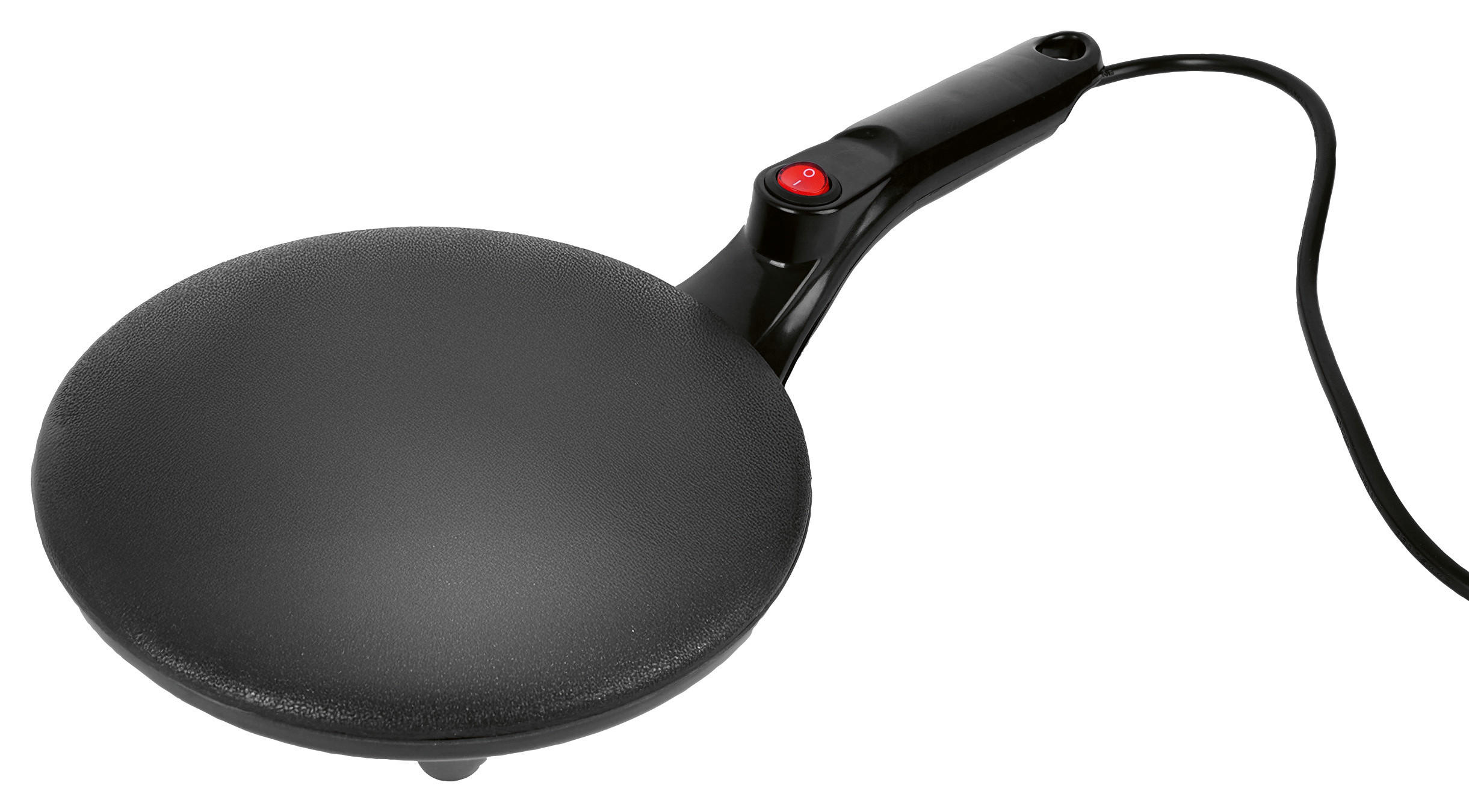 GOURMETmaxx Crepes-Maker schwarz Kunststoff Metall B/H/L: ca. 20x6x41,5 cm Crepes-Maker 19162 - schwarz (41,50/20,00/6,00cm) - GOURMETmaxx