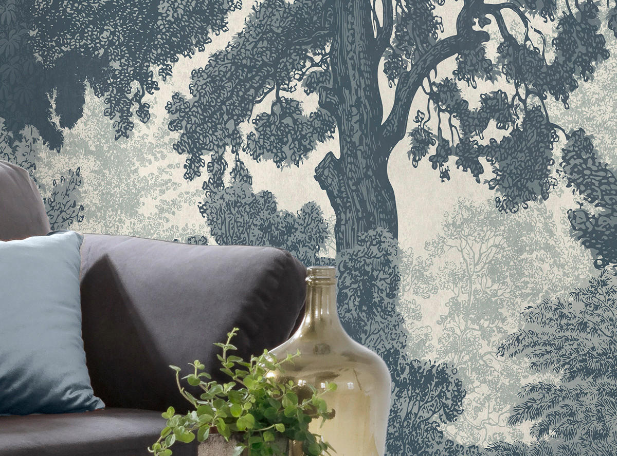 Komar Fototapete Unfading Trees B/L: ca. 400x250 cm Unfading Trees - (400,00/250,00cm) - Komar