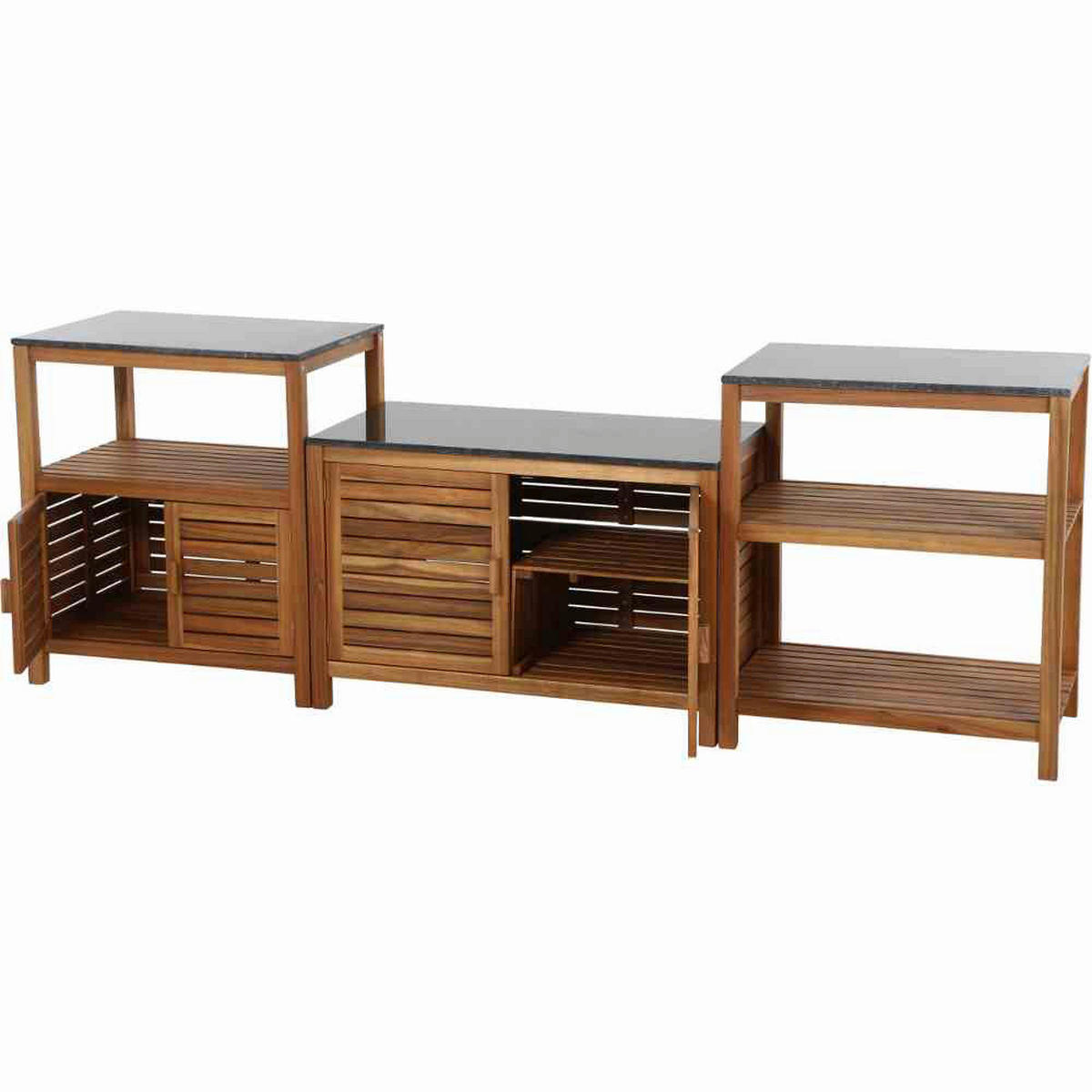 Gardamo Outdoor-Kitchen RIVA natur Akazie RIVA - natur - Gardamo