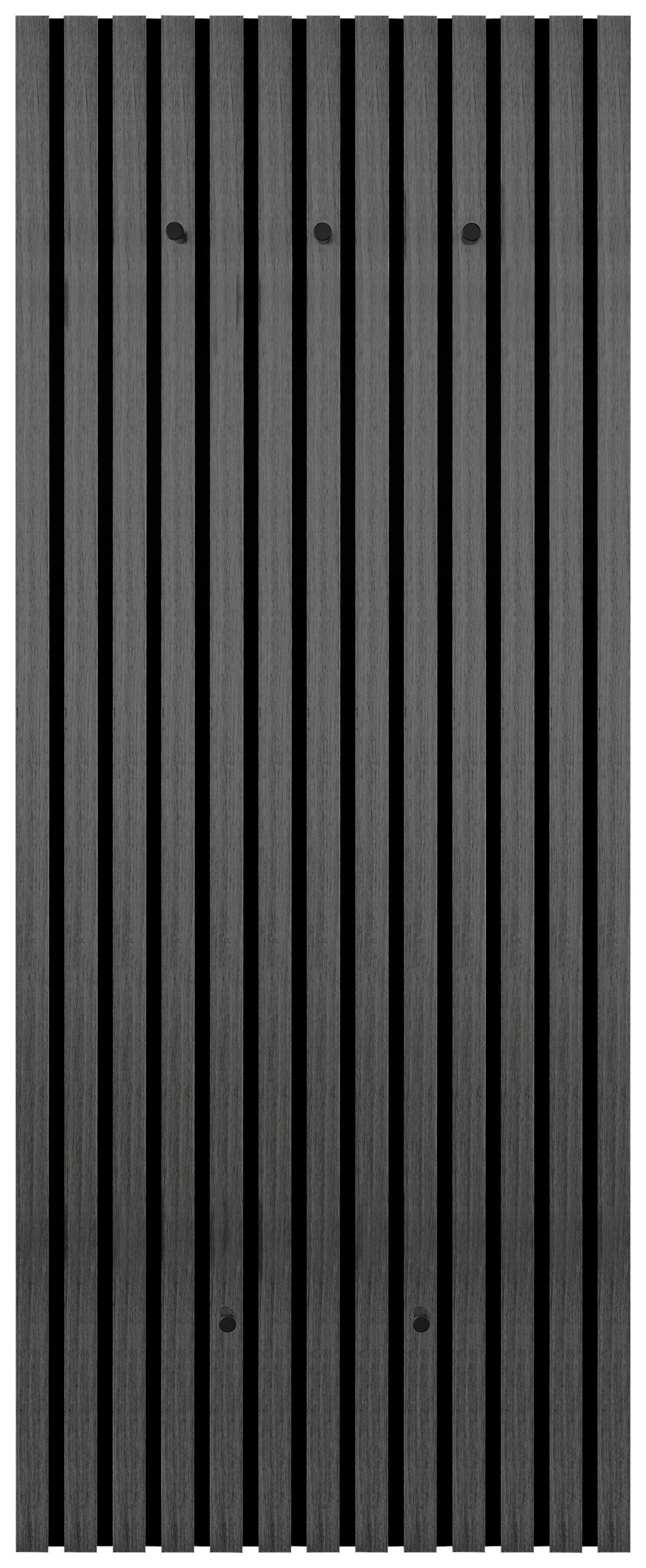 Garderobenpaneel Grace Eiche dunkel Nachbildung B/H/T: ca. 50x125x7 cm Grace - Eiche (50,00/125,00/7,00cm)