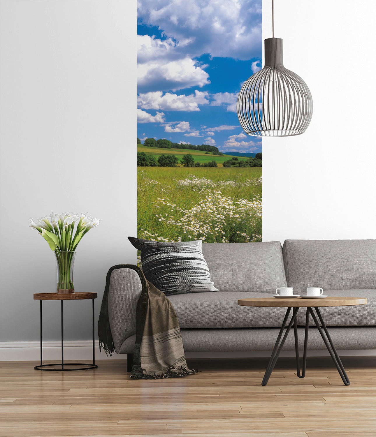 Komar Fototapete Meadow B/L: ca. 100x280 cm Meadow - (100,00/280,00cm) - Komar