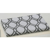 Geschirrtuch Geschirrtuch 50x70cm Ornament - anthrazit (50,00/70,00cm)