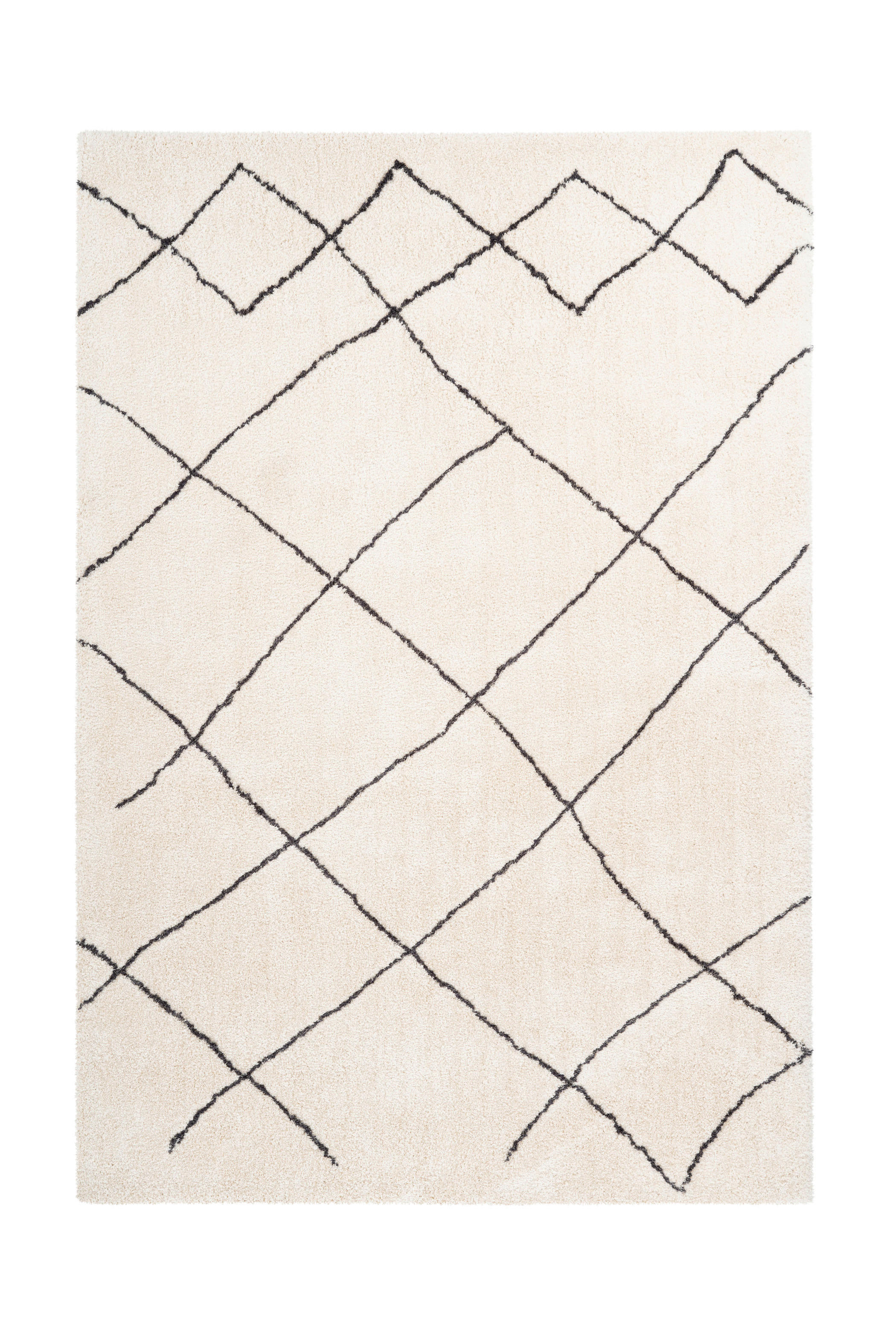 360Living Teppich elfenbein B/L: ca. 80x150 cm Teppich_Orlando 500 80 x 150cm - elfenbein (80,00/150,00cm) - 360Living