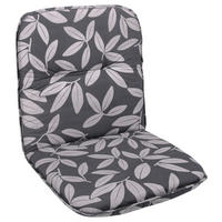 Neutral Auflage Floral grau Polyester B/H/L: ca. 50x5x98 cm Floral - grau (98,00/50,00/5,00cm) - Neutral