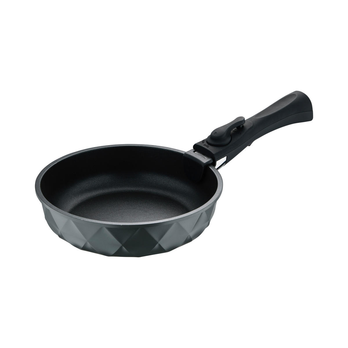 BERGNER Bratpfannenset CLICK & COOK CLICK & COOK - schwarz - BERGNER