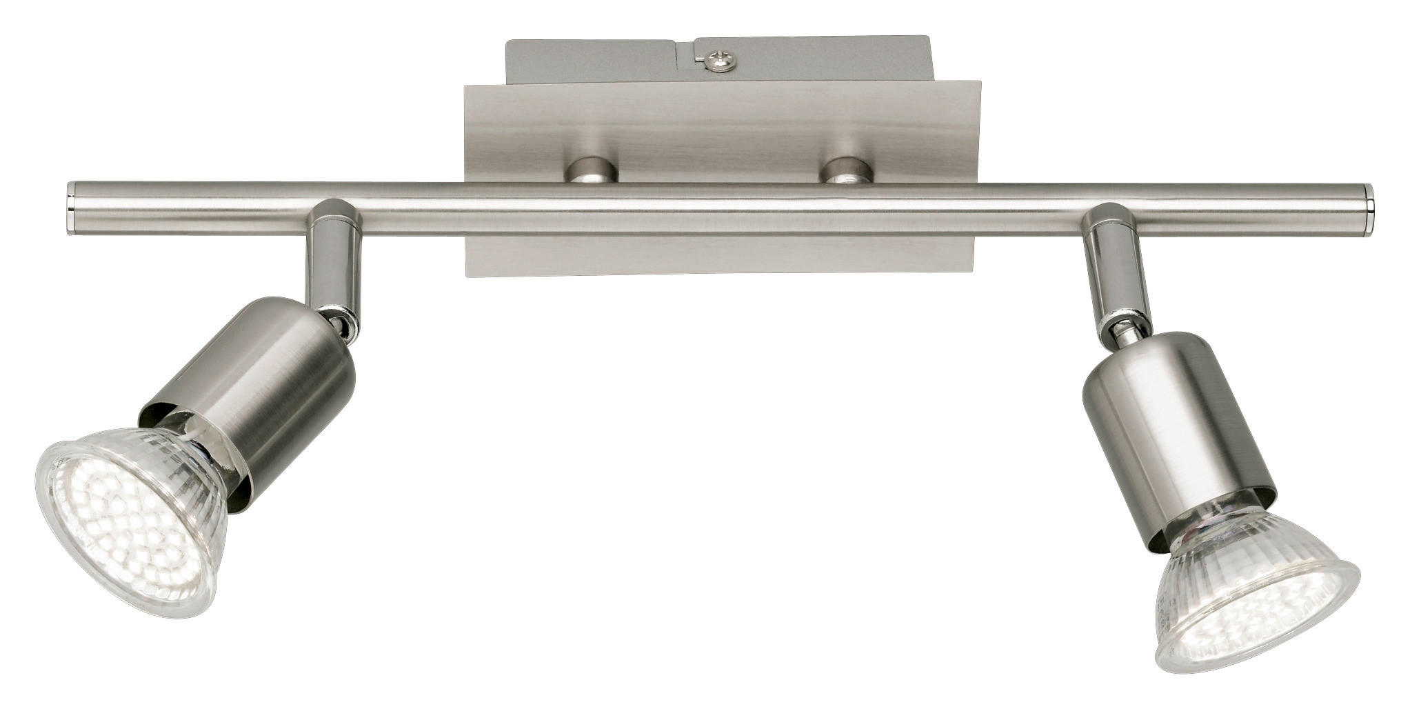 Reality Spotbalken R82942107 Spotbalken_2flg.Nimes - nickel matt (30,00/5,00/16,00cm) - Reality