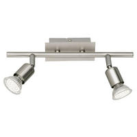 Reality Spotbalken R82942107 Spotbalken_2flg.Nimes - nickel matt (30,00/5,00/16,00cm) - Reality