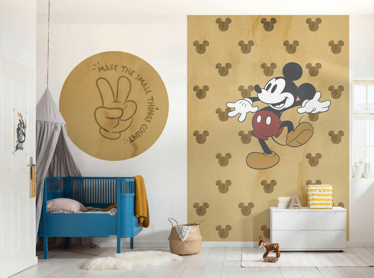 Komar Fototapete Mickey Tap dance Disney B/L: ca. 200x250 cm Mickey Tap dance - (200,00/250,00cm) - Komar