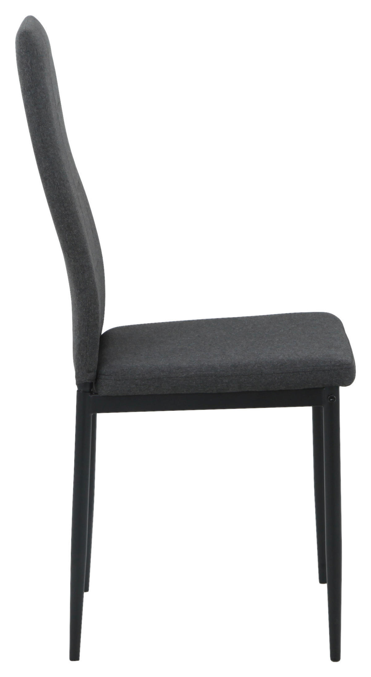 Stuhl Svenni anthrazit Webstoff B/H/T: ca. 42x98x44 cm Svenni - schwarz/anthrazit (42,00/98,00/44,00cm)