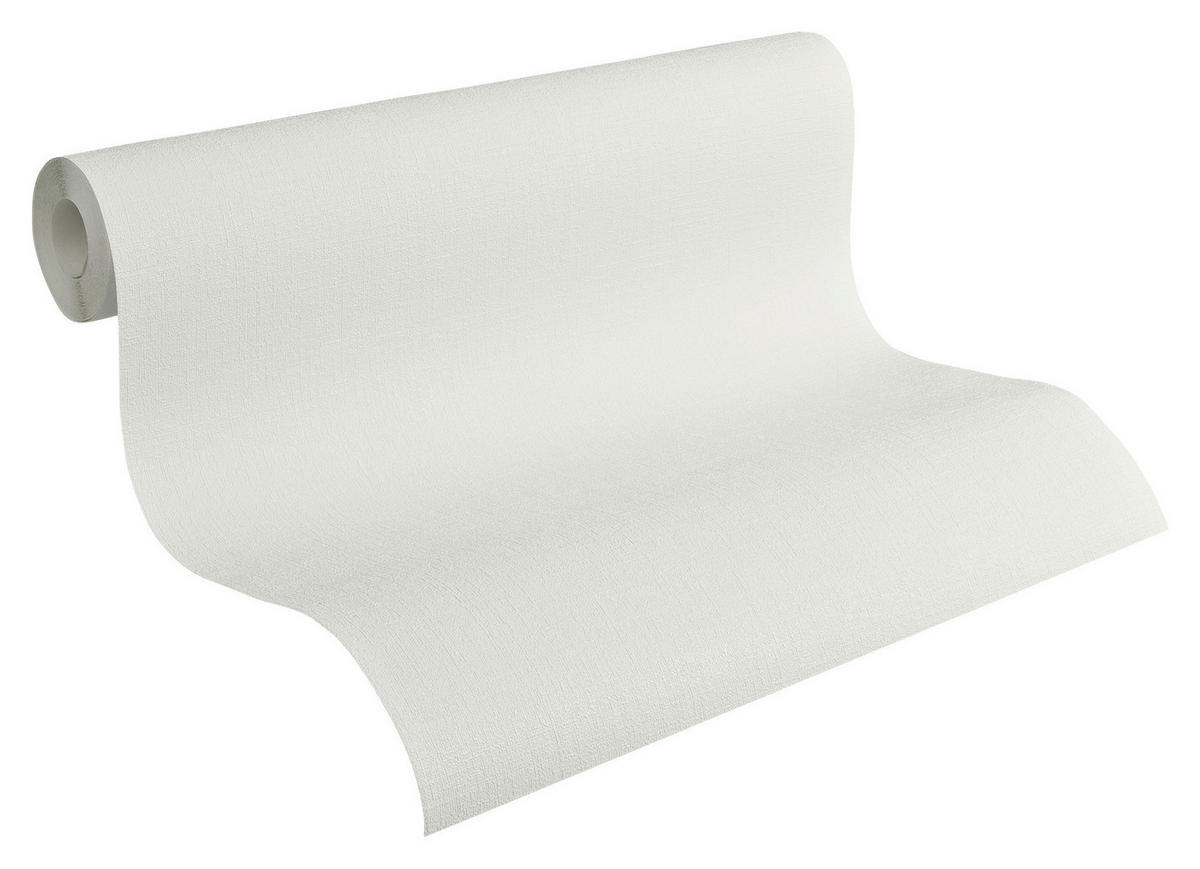 A.S.Creation Vliestapete weiß B/H/D: ca. 53x1005x9,5 cm Vliestapete - weiß (9,50/1005,00cm) - A.S.Creation