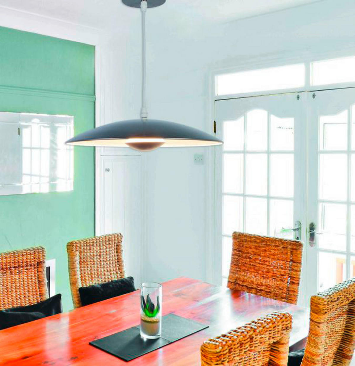 Näve Leuchten LED Pendelleuchte NV7059459 Oslo - silber (34,00/125,00cm) - Näve Leuchten