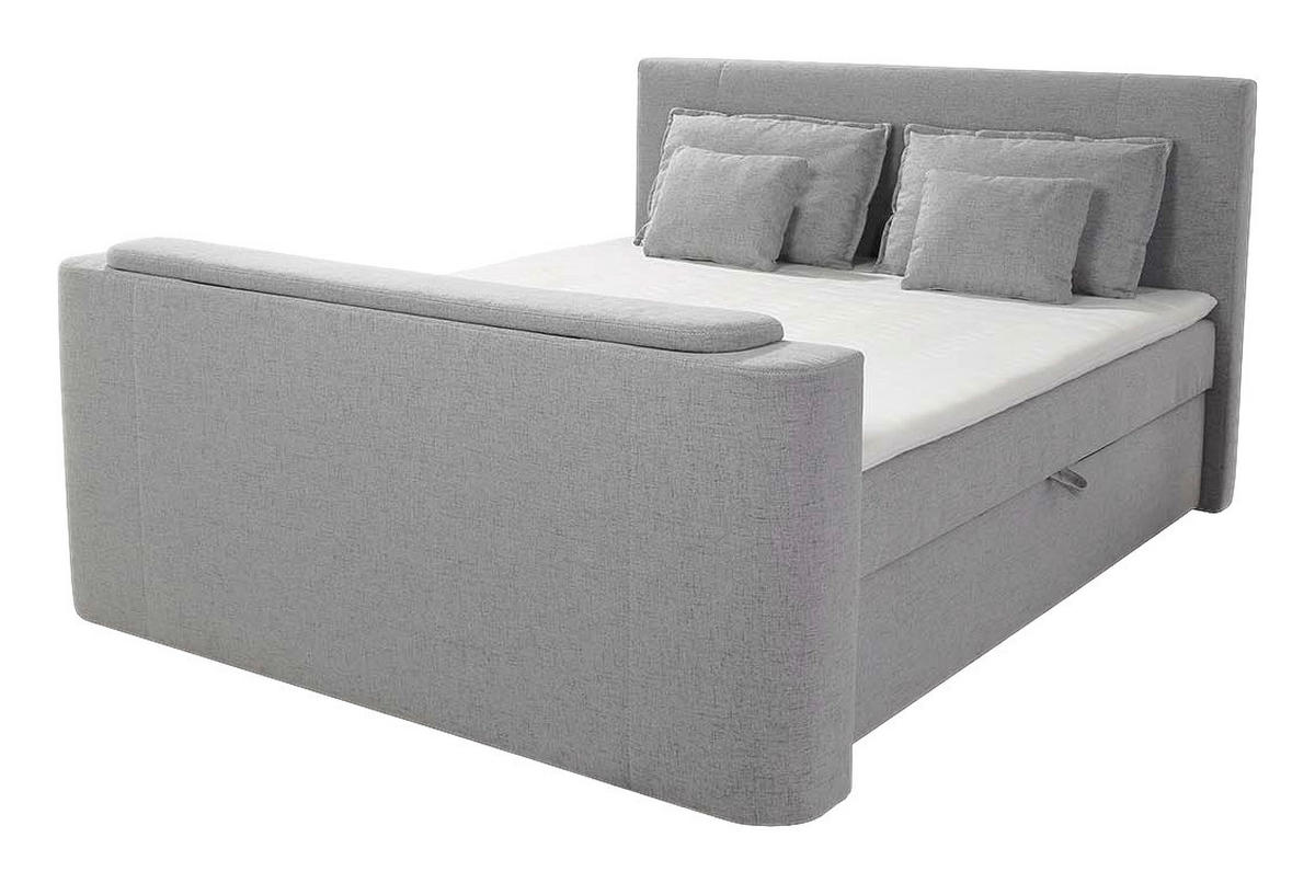 Boxbett  grau Feinstruktur Cinema_Boxbett 24202824950900000 - grau (189,00/115,00/236,00cm)