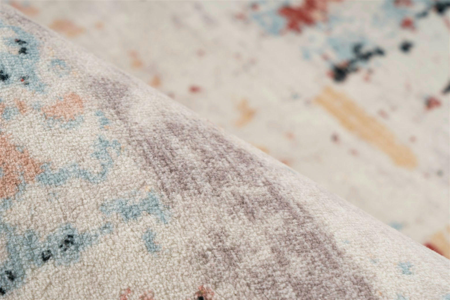 Thumbnail - Padiro Kurzflorteppich Piemont 125 mehrfarbig B/H/L: ca. 120x1,1x170 cm