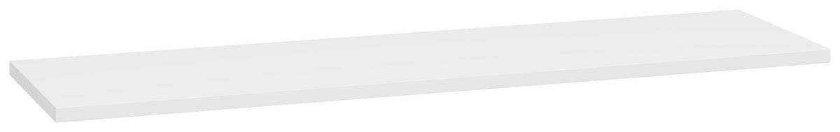Platte System 64 weiß matt B/H/T: ca. 128x2x35 cm System 64 - weiß (128,00/2,00/35,00cm)