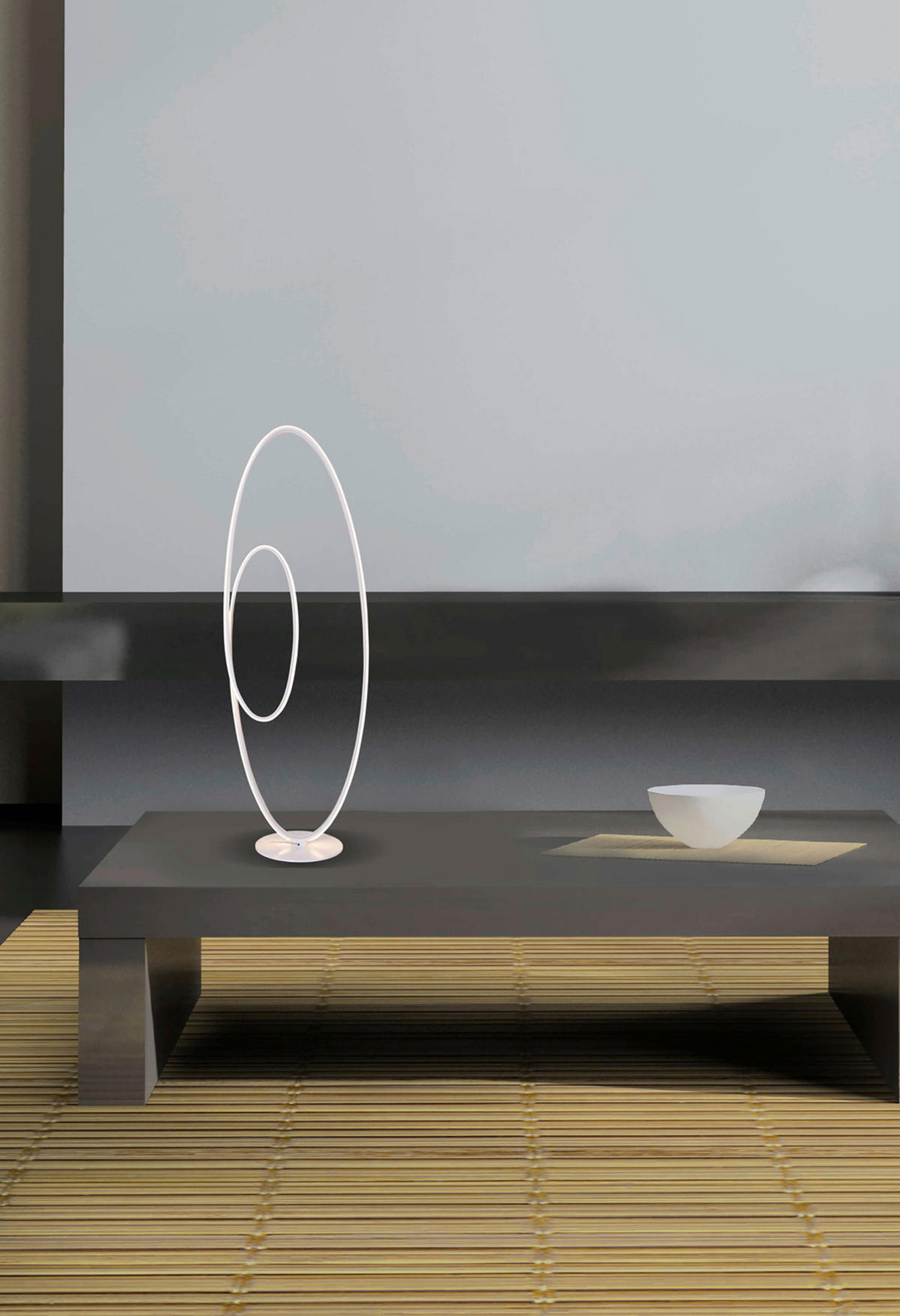 Näve Leuchten LED-Leuchten 2089923 weiß Kunststoff Metall B/H/T: ca. 25x120x40 cm 1 Brennstellen Odrive - weiß (25,00/120,00/40,00cm) - Näve Leuchten