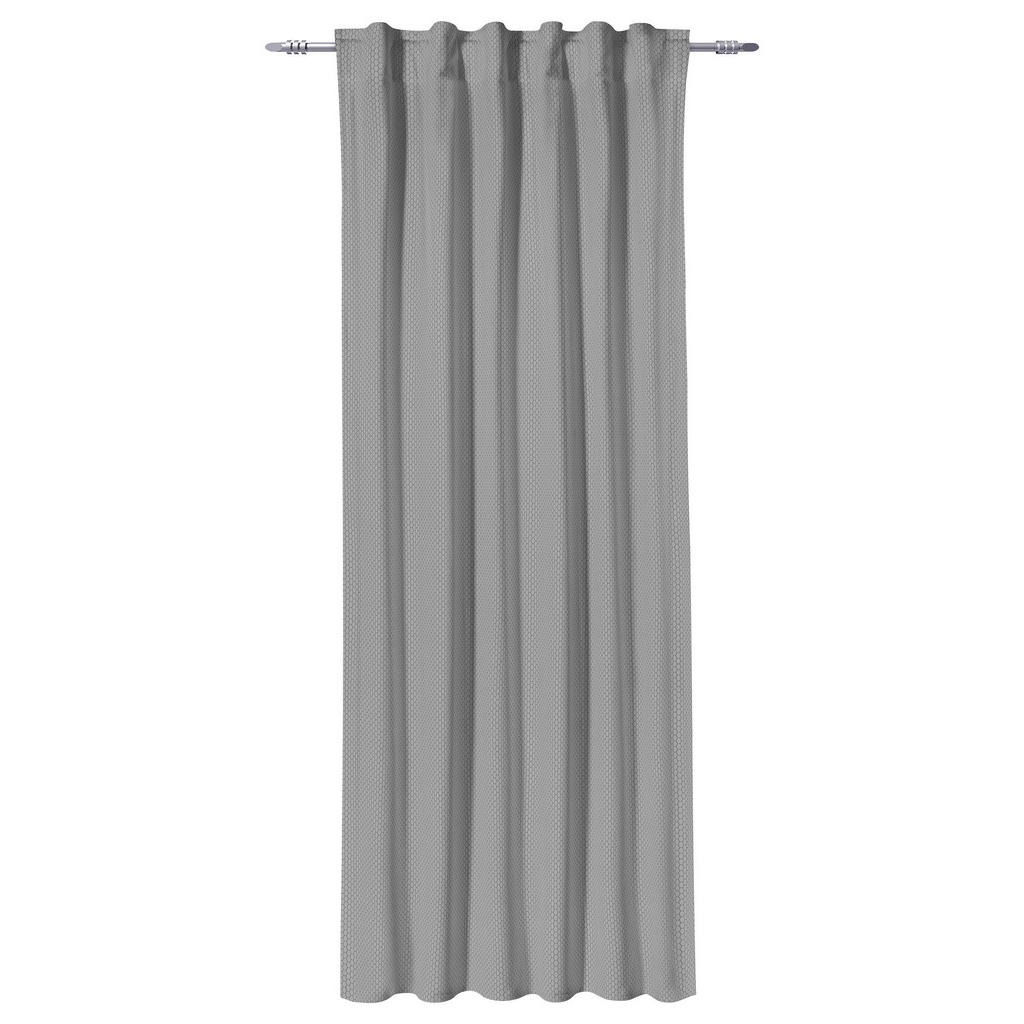 Thumbnail - POCOline Kombivorhang Wabe silber B/L: ca. 135x245 cm