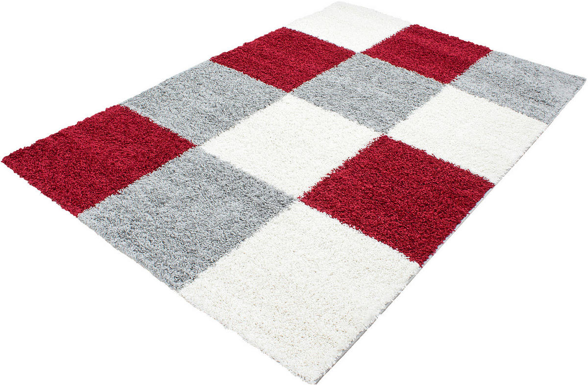 Ayyildiz Teppich LIFE rot B/L: ca. 60x110 cm LIFE - rot (60,00/110,00cm) - Ayyildiz