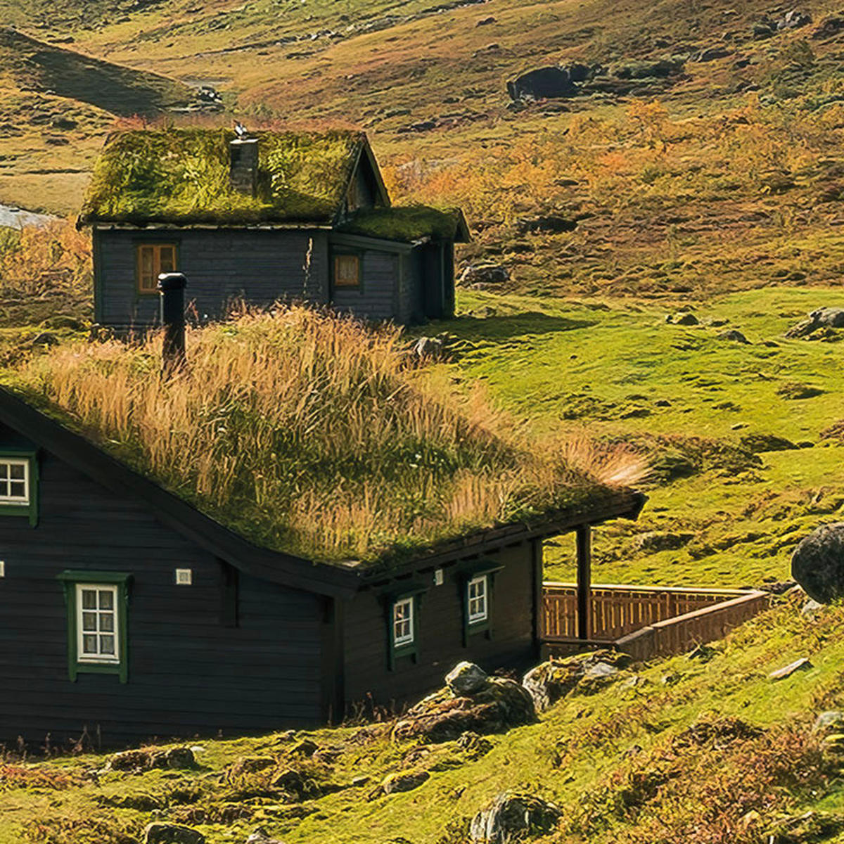 Komar Fototapete Pure Norway B/L: ca. 450x280 cm Pure Norway - (450,00/280,00cm) - Komar