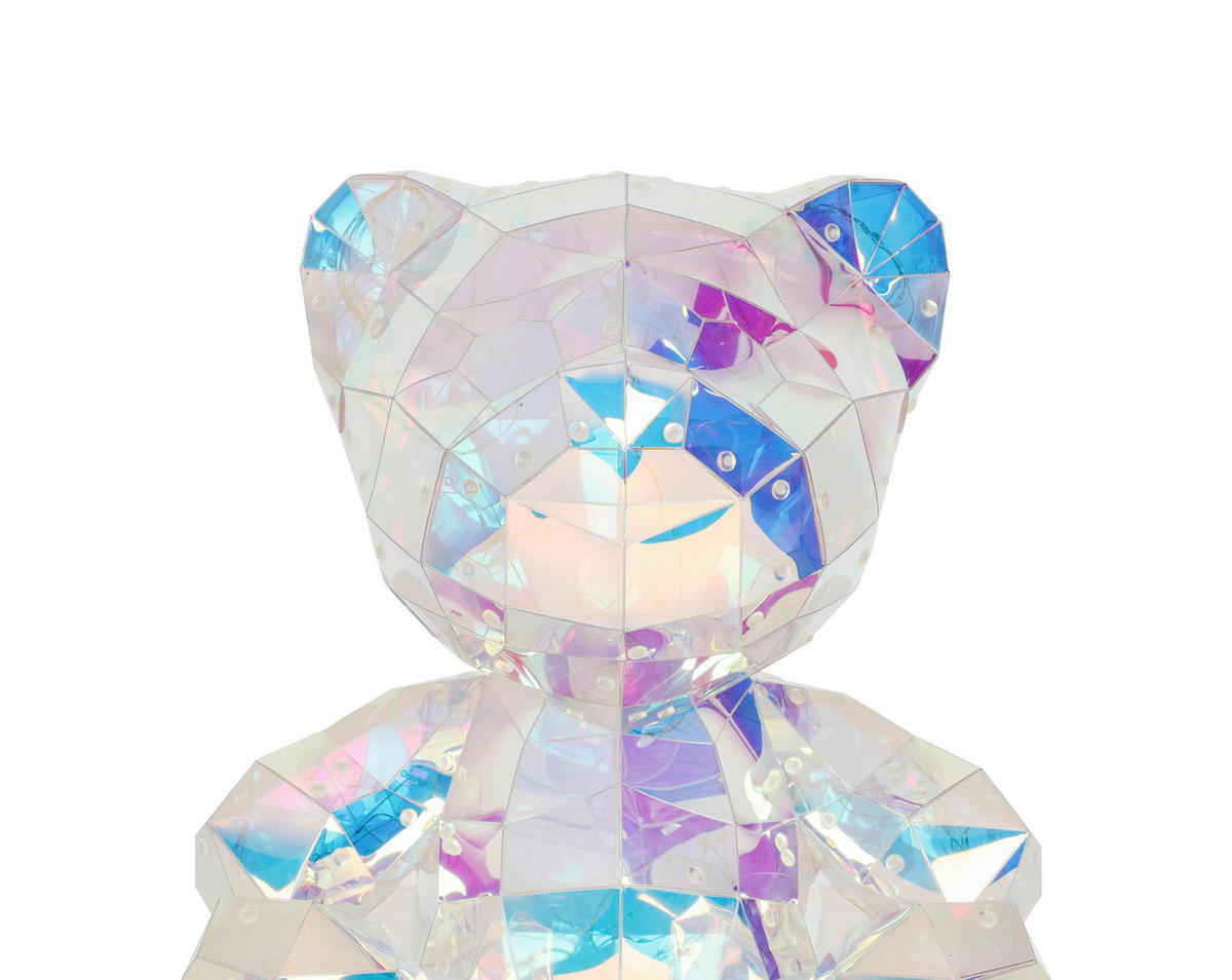 LED-Dekoleuchte transparent Kunststoff B/H/L: ca. 32x40x29 cm Bär - transparent (29,00/32,00/40,00cm)