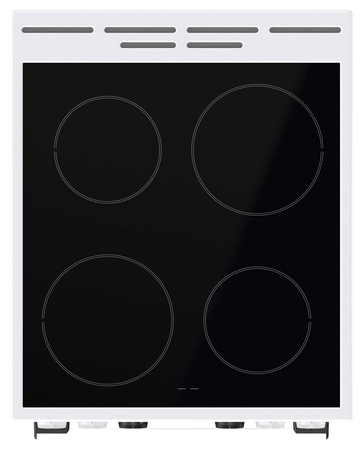 Gorenje Stand-Elektroherd GEC5C41WG weiß B/H/T: ca. 50x85x59 cm Stand-Elektroherd GEC 5C41 WG - weiß (50,00/85,00/59,00cm) - Gorenje