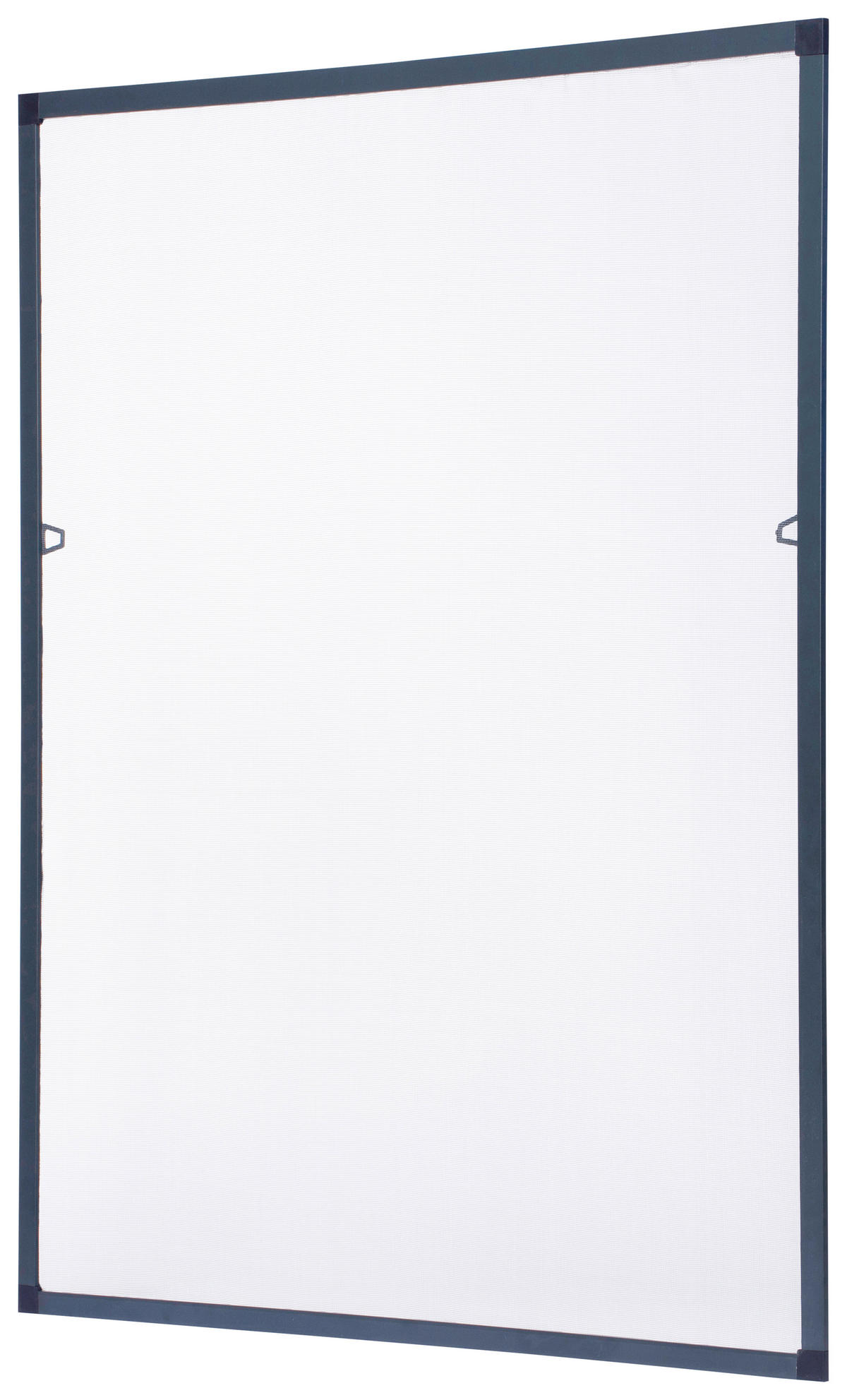 Fliegengitter anthrazit B/L: ca. 100x120 cm Fliegengitter-Spannrahmen - anthrazit (100,00/120,00cm)
