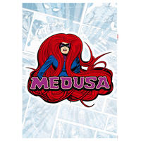 Komar Wandtattoo Medusa Comic Classic  Medusa Comic Classic B/L: ca. 50x70 cm Medusa Comic Classic - (50,00/70,00cm) - Komar