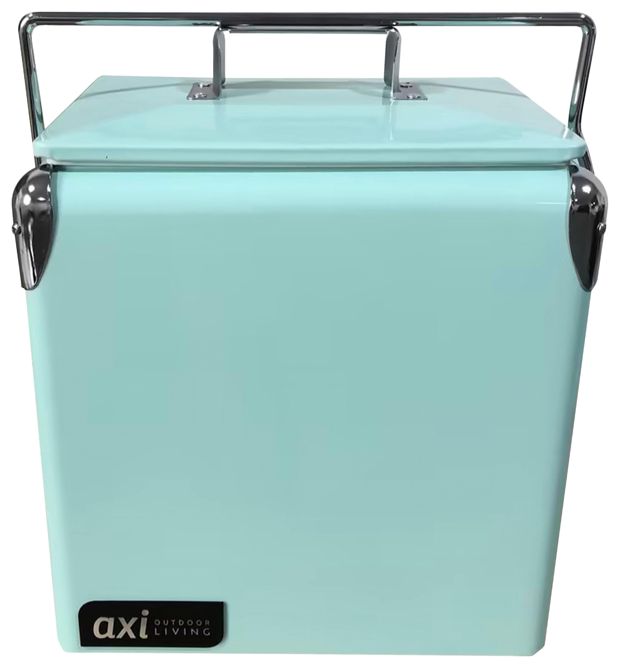 AXI Outdoor Living Getränkekühler Retro Mini B/H/L: ca. 23,5x36x33,5 cm Retro Mini - minze (33,50/23,50/36,00cm) - AXI Outdoor Living