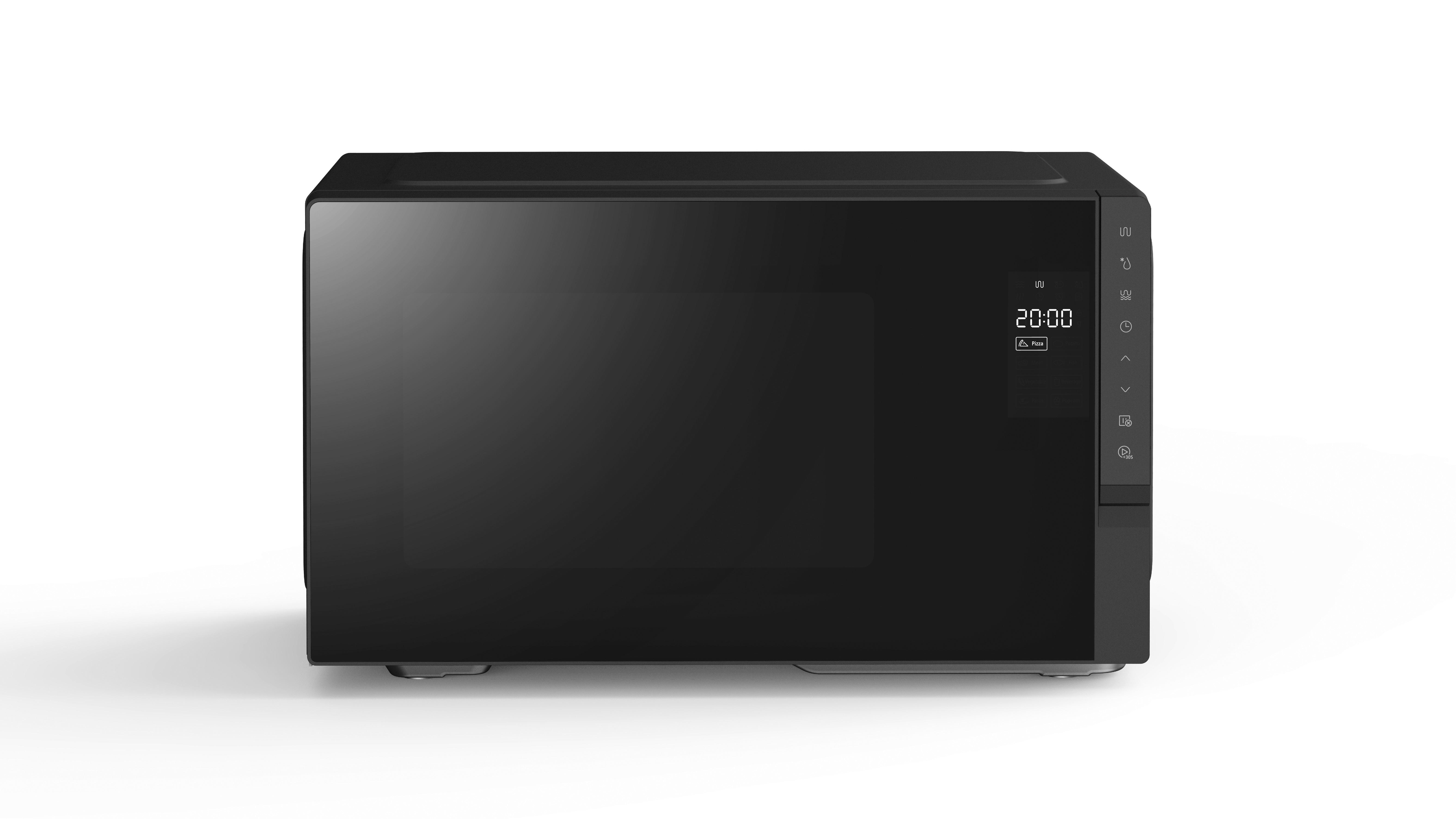 POCOline Mikrowelle TG9P022EE-P00E schwarz Metall B/H/L: ca. 36x28x47 cm Mikrowelle_Seoul - schwarz (47,00/36,00/28,00cm) - POCOline