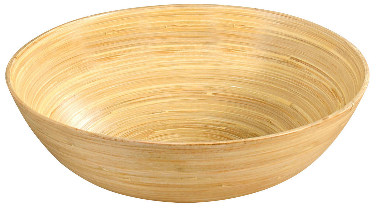 Kesper Obstkorb natur Bambus D: ca. 30 cm Obst-/u.Gebäckschale - natur (30,00cm) - Kesper