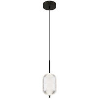 GLOBO LED-Pendelleuchte schwarz Metall H/D: ca. 120x15 cm KURIUS - schwarz (15,00/120,00cm) - GLOBO