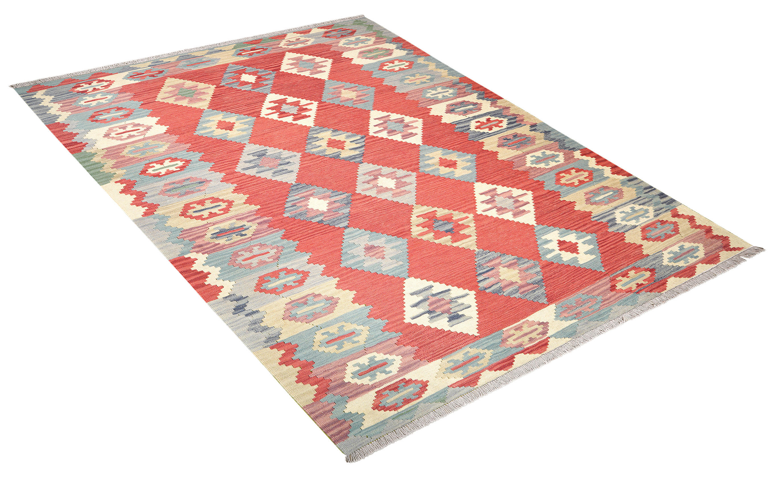 PersaTepp Teppich Kelim Gashgai bunt B/H/L: ca. 180x1x232 cm Kelim Gashgai - bunt (232,00/180,00/1,00cm) - PersaTepp