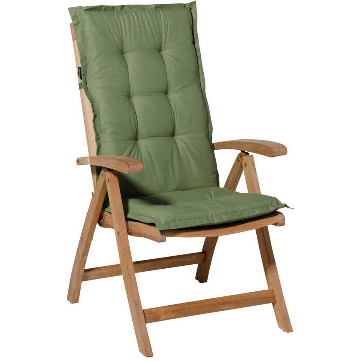 Madison Auflagen Set Basic Basic - grün (123,00/50,00/2,00cm) - Madison