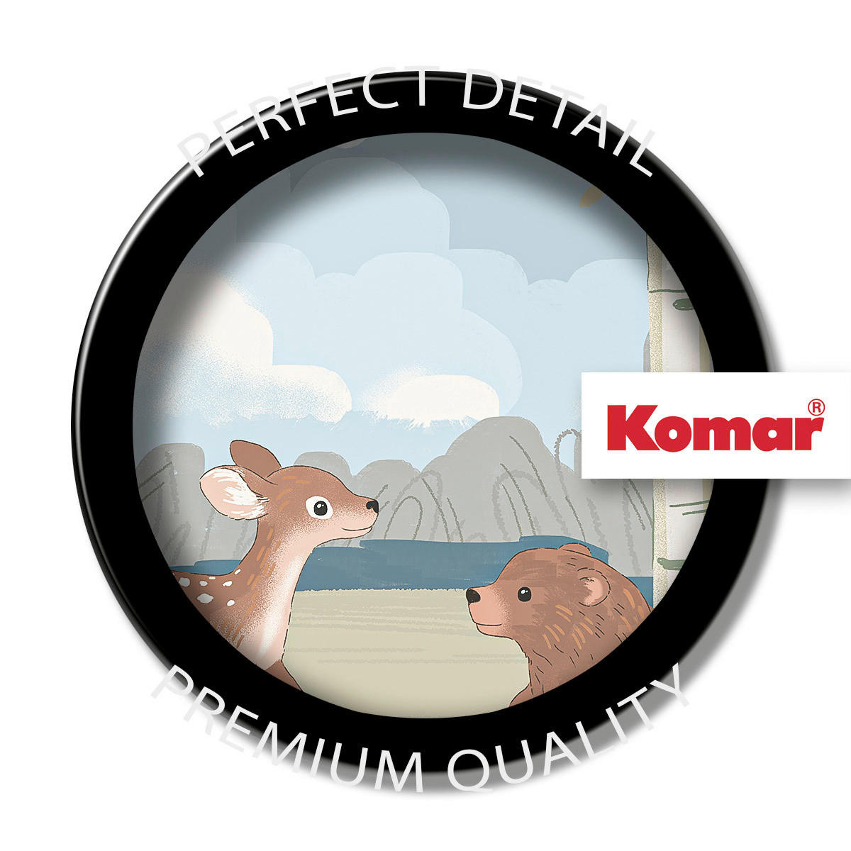 Komar Fototapete Today's Story B/L: ca. 350x250 cm Today's Story - (350,00/250,00cm) - Komar