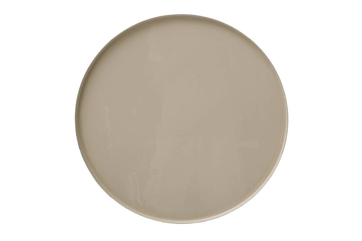 Beistelltisch Art Deco 900 taupe Metall H/D: ca. 52x51 cm Art Deco 900 - taupe (51,00/52,00cm) - 360 Living