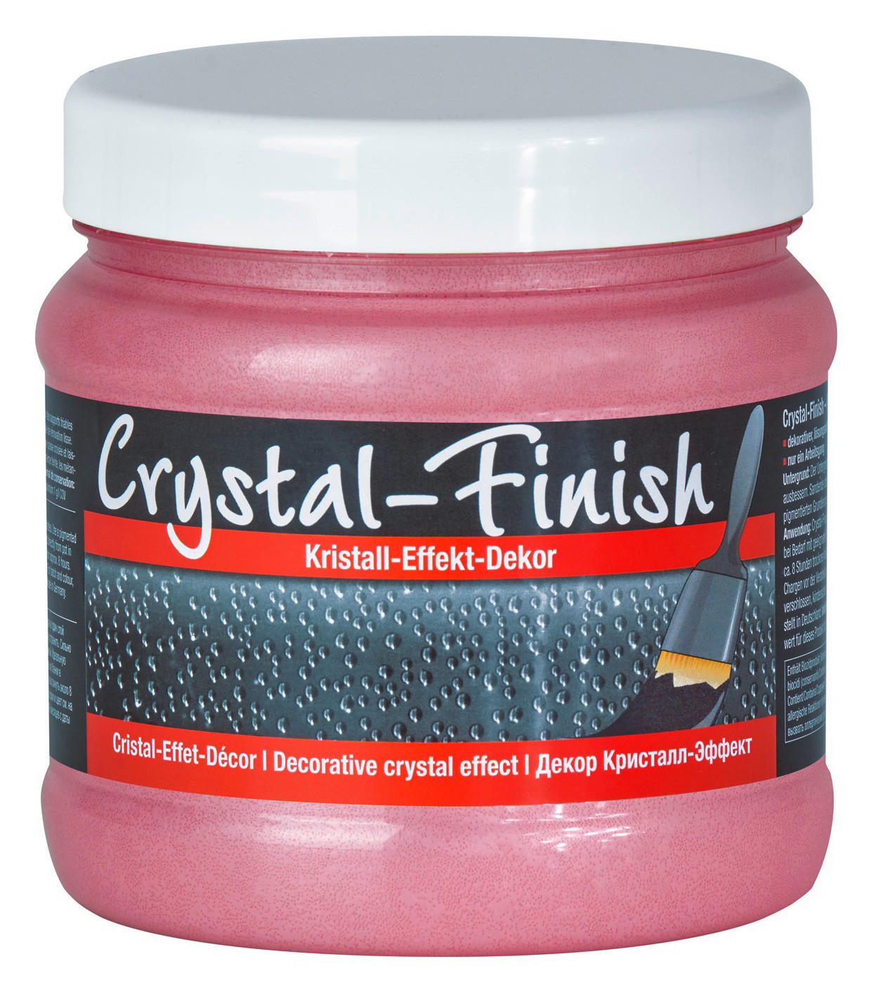 Crystal Finish Effekt-Farbe pink ca. 0,75 l