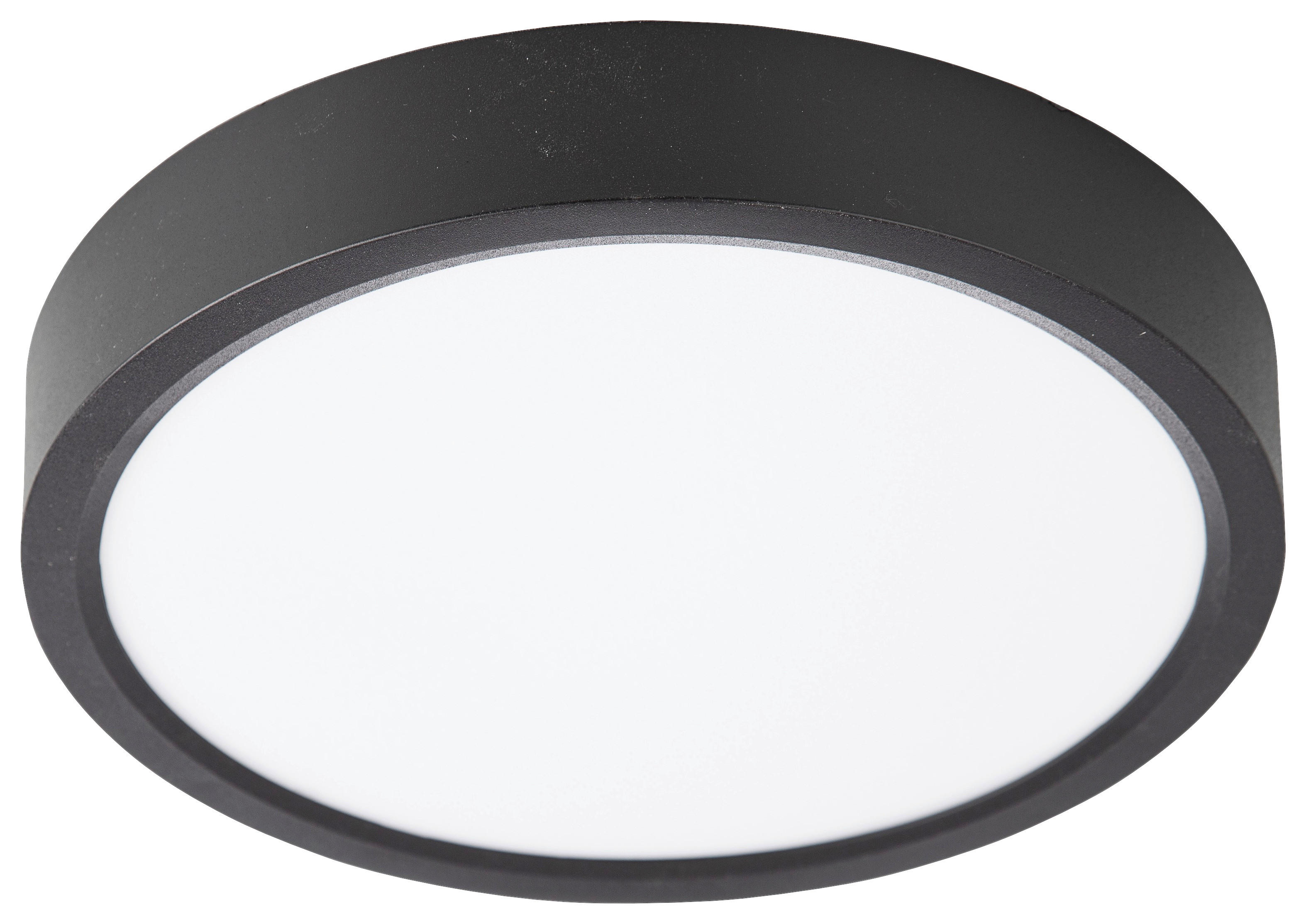 Nowa LED-Deckenleuchte 61031708 schwarz Kunststoff H/D: ca. 3,6x17 cm 1 Brennstellen PUCCY - schwarz (17,00/3,60cm) - Nowa