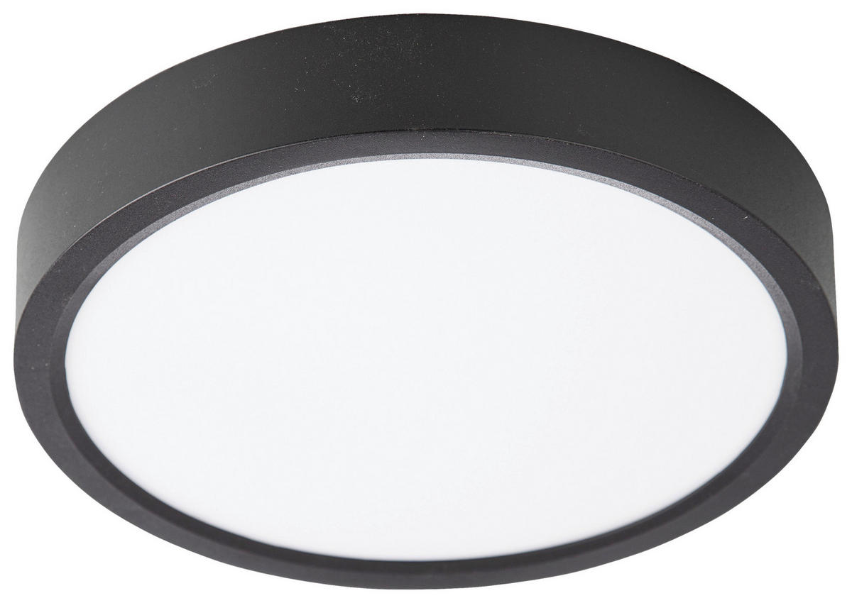 Nowa LED-Deckenleuchte 61031708 schwarz Kunststoff H/D: ca. 3,6x17 cm 1 Brennstellen PUCCY - schwarz (17,00/3,60cm) - Nowa