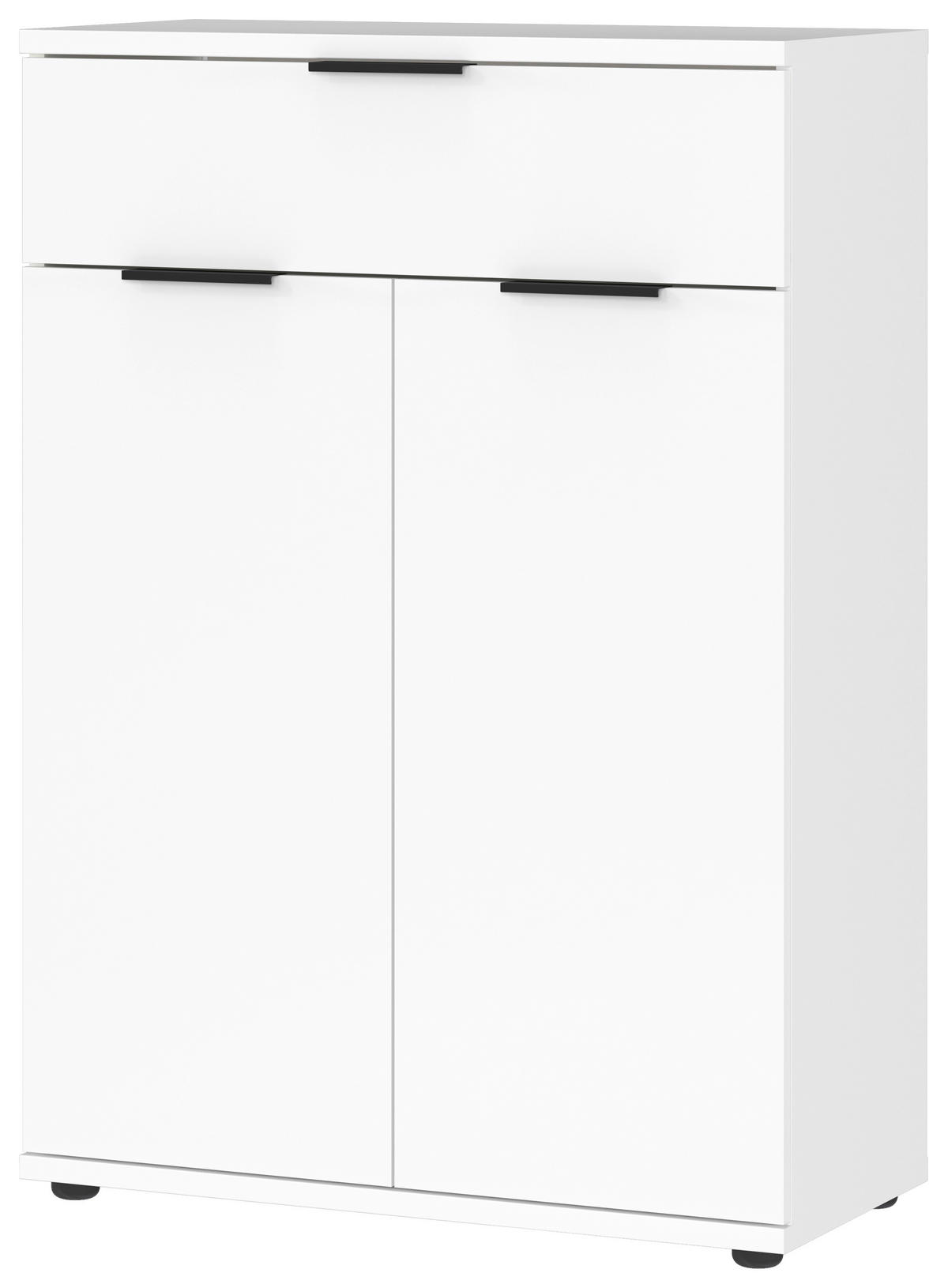 Schuhschrank 2790-84 weiß B/H/T: ca. 75x108x37 cm 2790-84 - weiß (75,00/108,00/37,00cm) - Germania
