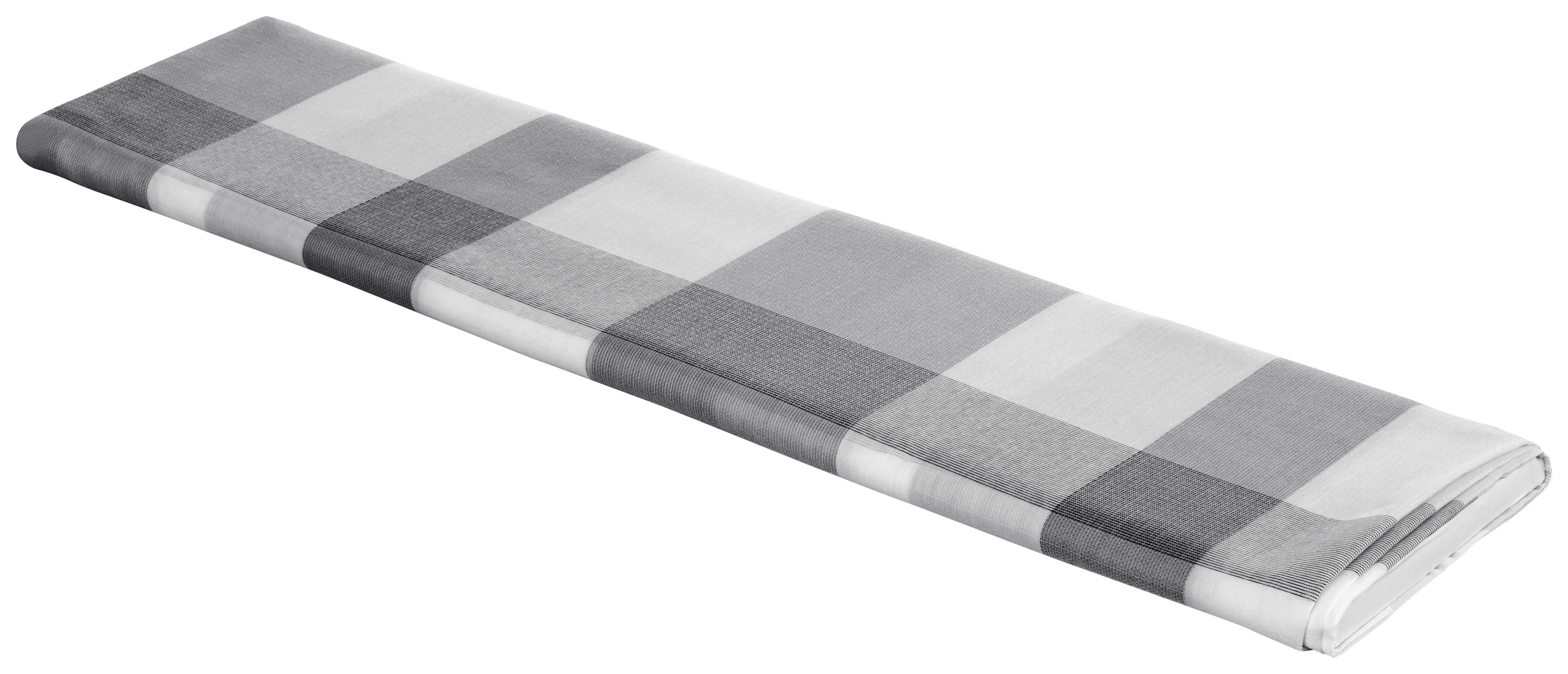 Dekostoff anthrazit B: ca. 140 cm Dekostoff 51329 Karo - anthrazit (140,00cm)