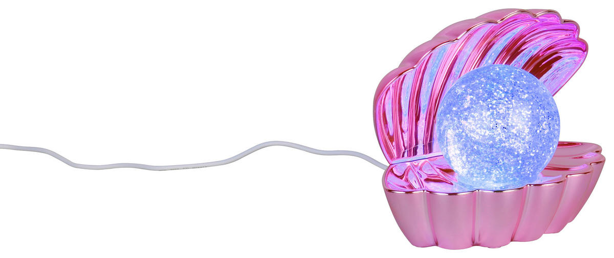 LED Tischleuchte pink Kunststoff LED-Tischleuchte_Shelly - pink