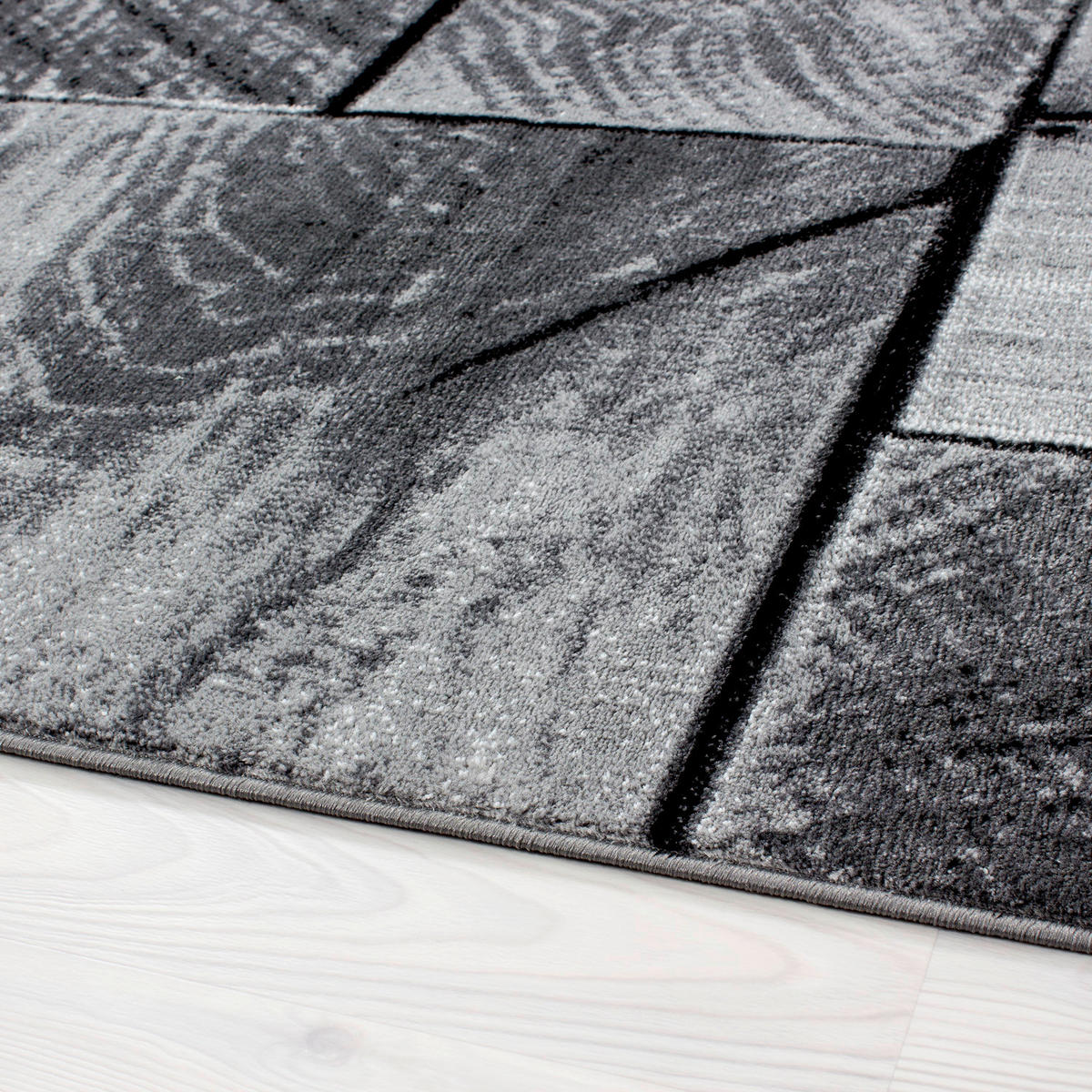 Ayyildiz Teppich PARMA schwarz B/L: ca. 200x290 cm PARMA - schwarz (200,00/290,00cm) - Ayyildiz