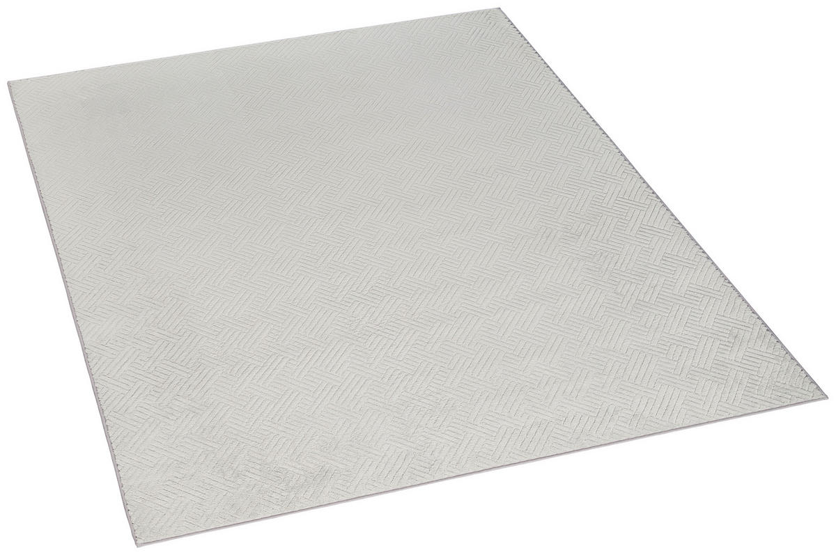 Fellimitat Monaco silber B/L: ca. 160x230 cm Monaco - silber (160,00/230,00cm)