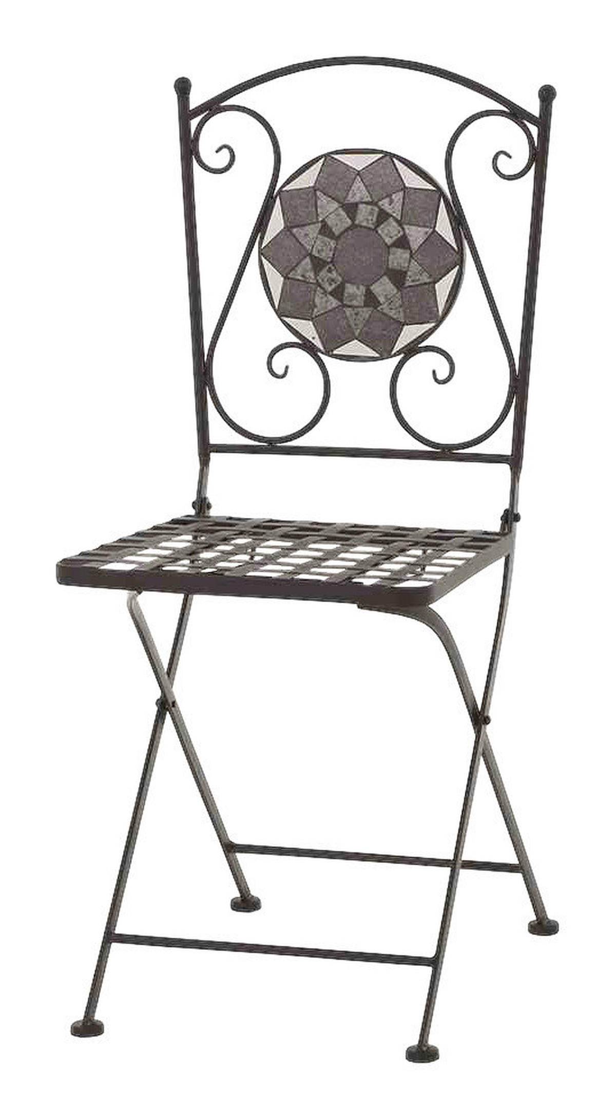 Gardamo Klappstuhl COMO schwarz Stahl COMO - schwarz - Gardamo