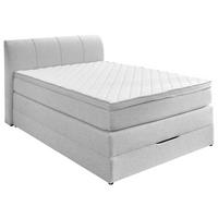 Boxspringbett Modesto Silbergrau Modesto - Silbergrau (128,00/106,00/216,00cm)