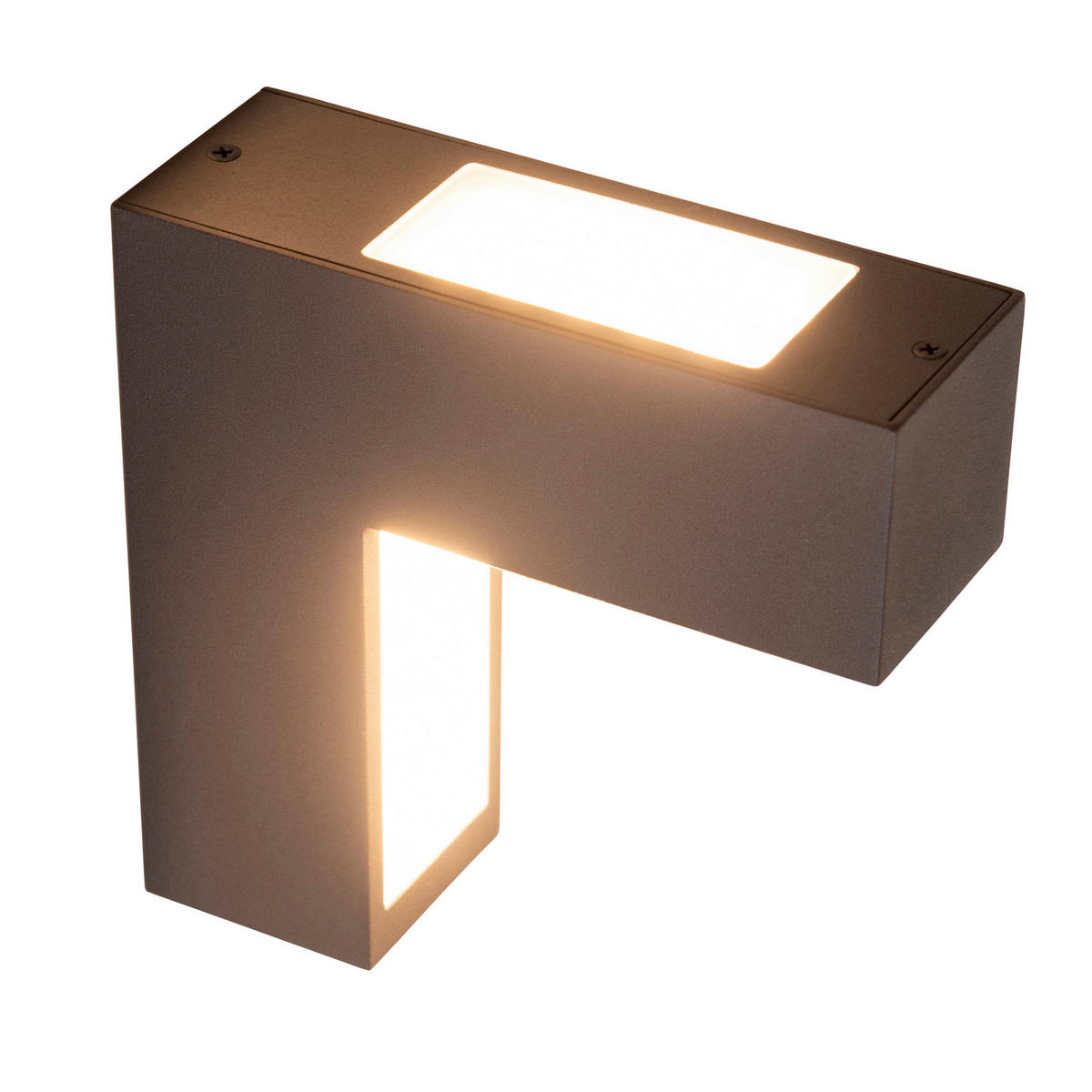 LED-Außen Wandleuchten 1163197 anthrazit B/H/L: ca. 5x15x15 cm LED Außen Wandleuchten "Angus" - anthrazit (15,00/5,00/15,00cm) - Näve Leuchten